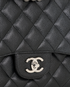 Jumbo Classic Double Flap, &pound;5,500, Handbags, Black, Caviar, Other view
